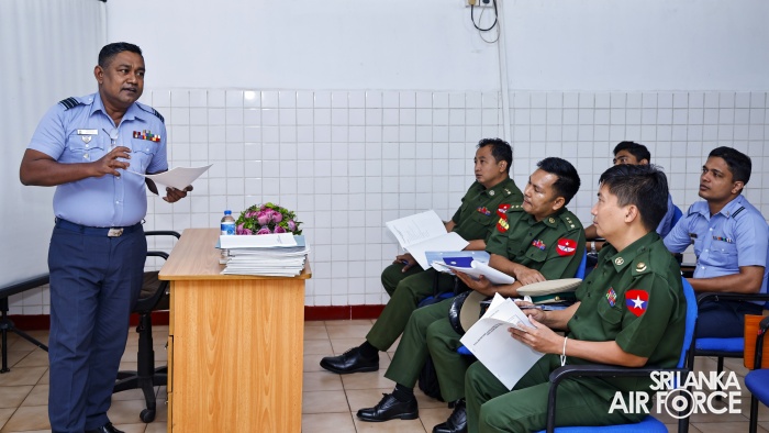 SLAF AND MYANMAR AIR FORCE CONDUCT SUBJECT MATTER EXPERT EXCHANGE ON AVIATION MEDICINE, MENTAL HEALTH AND NUTRITION