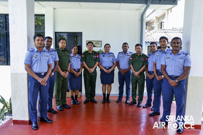 SLAF AND MYANMAR AIR FORCE CONDUCT SUBJECT MATTER EXPERT EXCHANGE ON AVIATION MEDICINE, MENTAL HEALTH AND NUTRITION