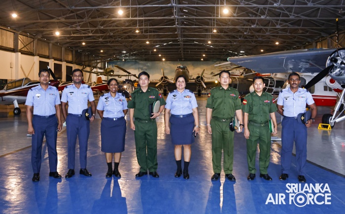 SLAF AND MYANMAR AIR FORCE CONDUCT SUBJECT MATTER EXPERT EXCHANGE ON AVIATION MEDICINE, MENTAL HEALTH AND NUTRITION