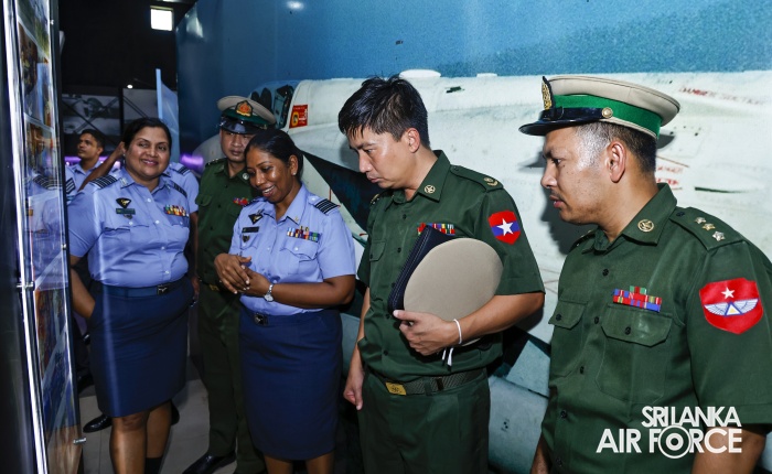 SLAF AND MYANMAR AIR FORCE CONDUCT SUBJECT MATTER EXPERT EXCHANGE ON AVIATION MEDICINE, MENTAL HEALTH AND NUTRITION