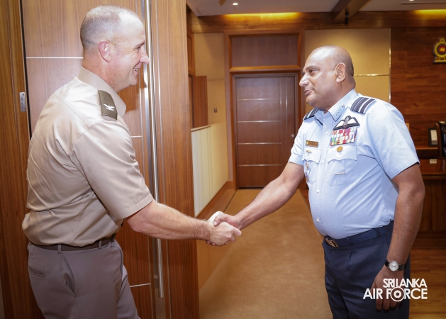 ADJUTANT GENERAL OF THE STATE OF MONTANA NATIONAL GUARD CALLS ON THE COMMANDER OF THE AIR FORCE