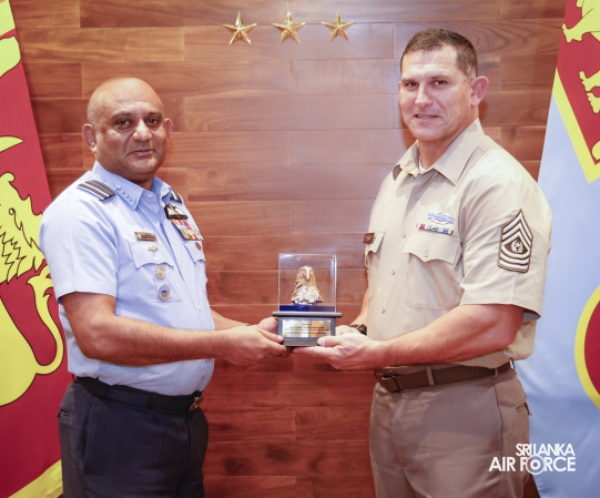 ADJUTANT GENERAL OF THE STATE OF MONTANA NATIONAL GUARD CALLS ON THE COMMANDER OF THE AIR FORCE