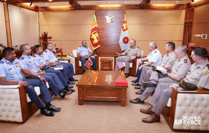 ADJUTANT GENERAL OF THE STATE OF MONTANA NATIONAL GUARD CALLS ON THE COMMANDER OF THE AIR FORCE