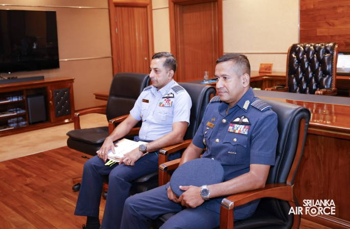 ADJUTANT GENERAL OF THE STATE OF MONTANA NATIONAL GUARD CALLS ON THE COMMANDER OF THE AIR FORCE