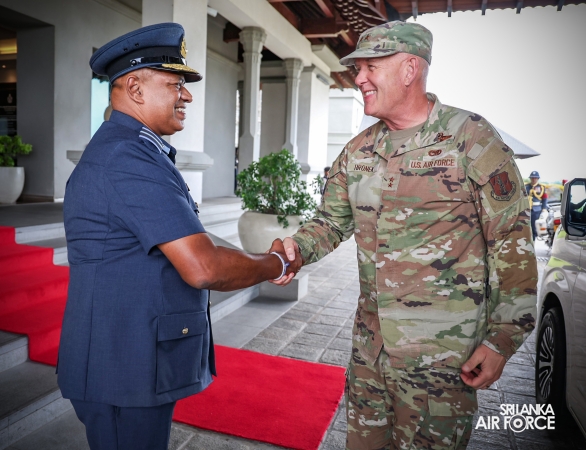 ADJUTANT GENERAL OF THE STATE OF MONTANA NATIONAL GUARD CALLS ON THE COMMANDER OF THE AIR FORCE