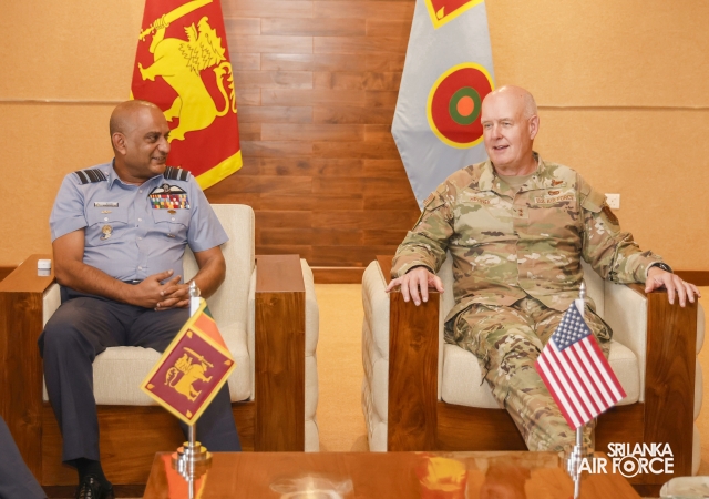 ADJUTANT GENERAL OF THE STATE OF MONTANA NATIONAL GUARD CALLS ON THE COMMANDER OF THE AIR FORCE