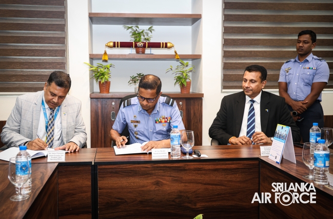 SLAF SIGNS MOU WITH HNB TO EXTEND LOAN FACILITIES FOR SERVICE PERSONNEL