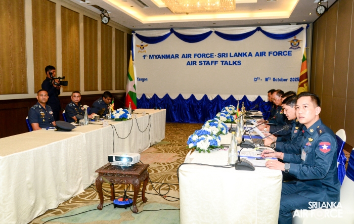 FIRST MYANMAR–SRI LANKA AIR FORCE AIR STAFF TALKS STRENGTHEN BILATERAL COOPERATION