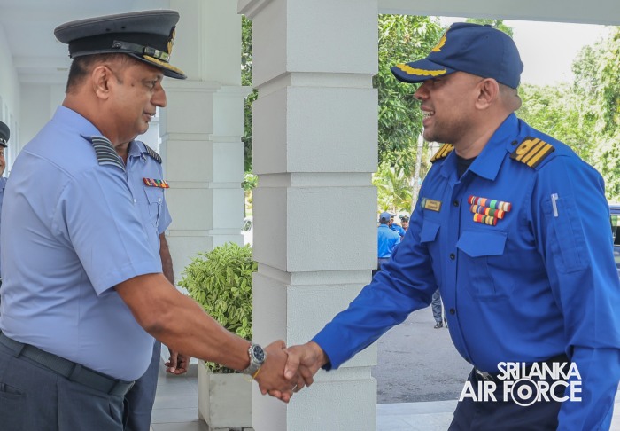 NAVY AGRICULTURE UNIT VISITS SLAF BASE KATUNAYAKE