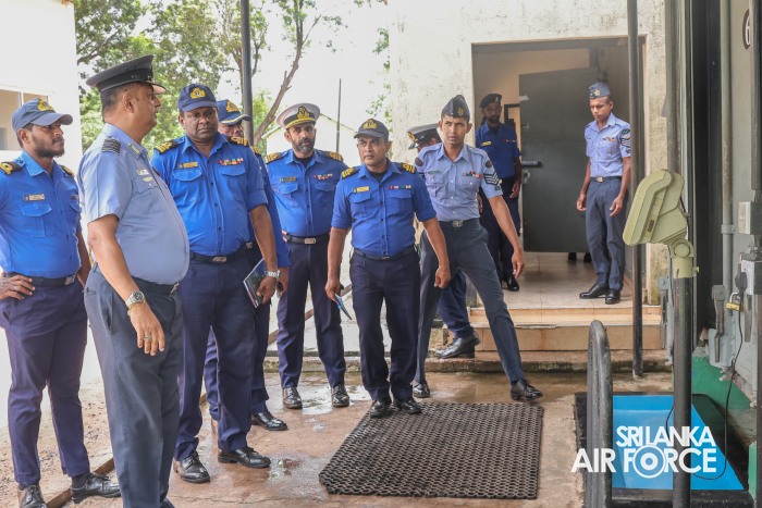 NAVY AGRICULTURE UNIT VISITS SLAF BASE KATUNAYAKE