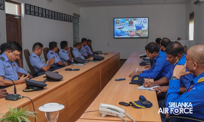 NAVY AGRICULTURE UNIT VISITS SLAF BASE KATUNAYAKE