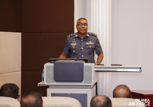 COMMANDER OF THE AIR FORCE DELIVERS GUEST LECTURE AT NATIONAL DEFENCE COLLEGE