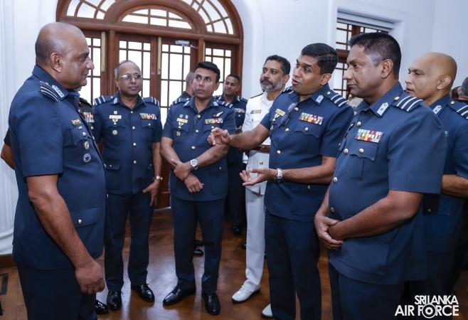 COMMANDER OF THE AIR FORCE DELIVERS GUEST LECTURE AT NATIONAL DEFENCE COLLEGE