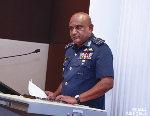 COMMANDER OF THE AIR FORCE DELIVERS GUEST LECTURE AT NATIONAL DEFENCE COLLEGE