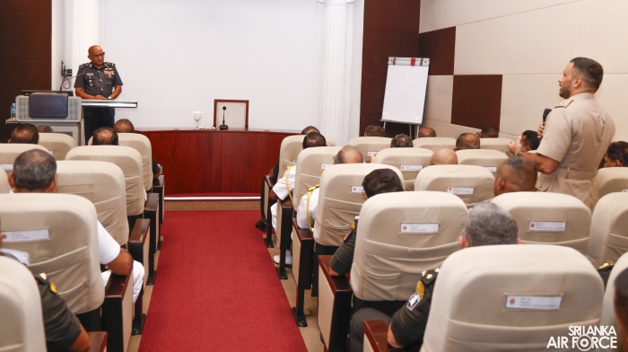 COMMANDER OF THE AIR FORCE DELIVERS GUEST LECTURE AT NATIONAL DEFENCE COLLEGE