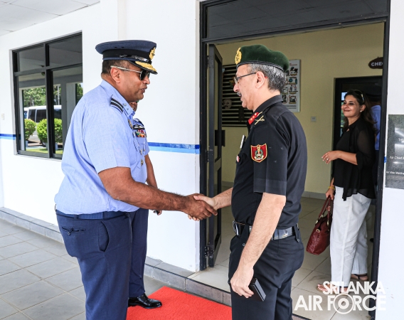 SLAF FACILITATES AIR TRANSPORT FOR VISITING INDIAN NDC DELEGATION