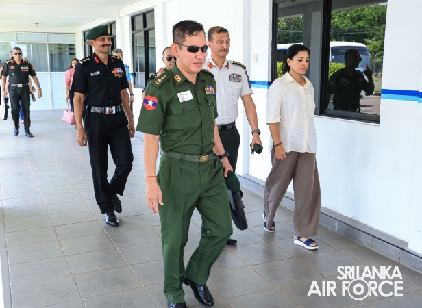 SLAF FACILITATES AIR TRANSPORT FOR VISITING INDIAN NDC DELEGATION