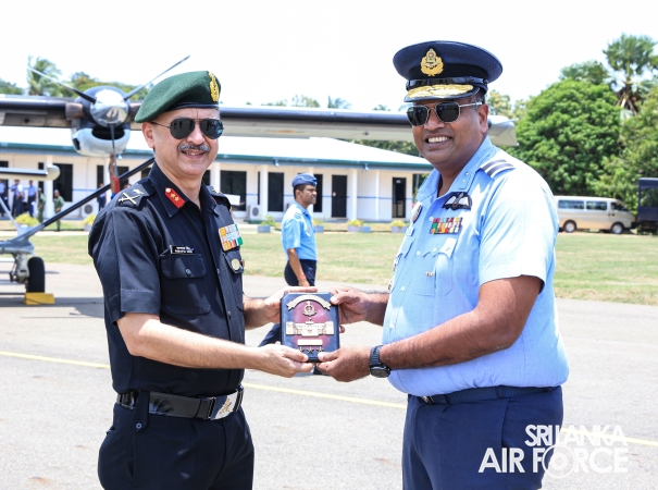 SLAF FACILITATES AIR TRANSPORT FOR VISITING INDIAN NDC DELEGATION