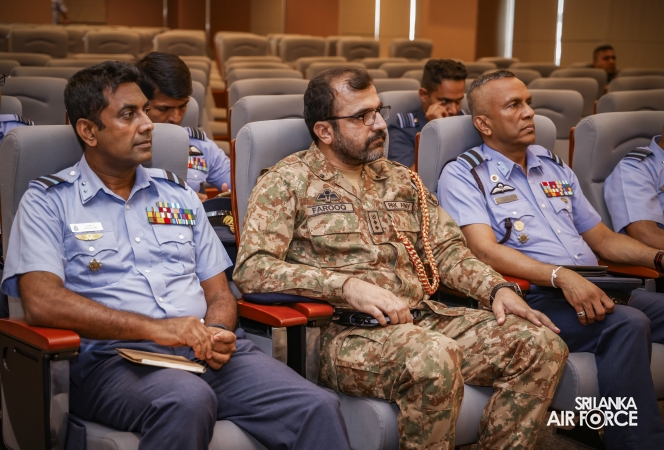 A DELEGATION OF NATIONAL DEFENCE UNIVERSITY, PAKISTAN VISITS AIR FORCE HEADQUATERS