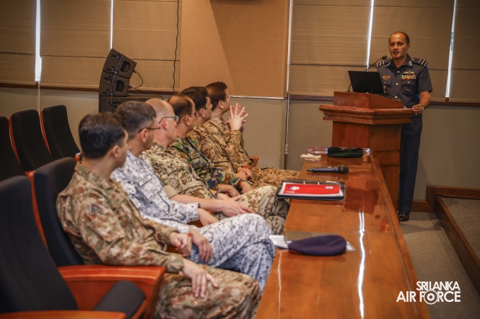 A DELEGATION OF NATIONAL DEFENCE UNIVERSITY, PAKISTAN VISITS AIR FORCE HEADQUATERS