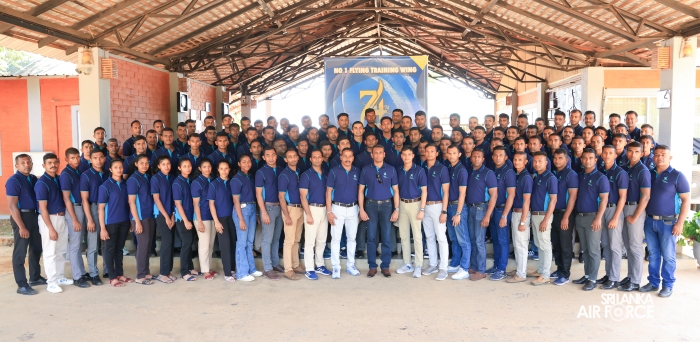 NO. 1 FLYING TRAINING WING CELEBRATES 74 YEARS OF SERVICE AT SLAF ACADEMY CHINA BAY