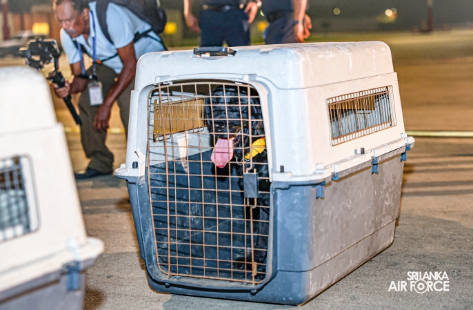 PAKISTAN AIR FORCE C-130 AIRCRAFT ARRIVES WITH HUMANITARIAN ASSISTANCE