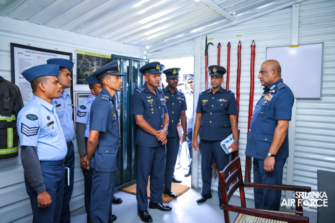 AIR VICE MARSHAL INDIKA WICKRAMASINGHE ASSUMES DUTIES THE VICE CHANCELLOR OF GENERAL SIR JOHN KOTELAWALA DEFENCE UNIVERSITY
