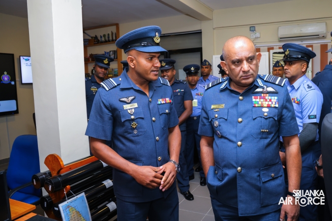 AIR VICE MARSHAL INDIKA WICKRAMASINGHE ASSUMES DUTIES THE VICE CHANCELLOR OF GENERAL SIR JOHN KOTELAWALA DEFENCE UNIVERSITY