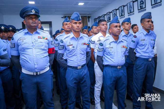AIR VICE MARSHAL INDIKA WICKRAMASINGHE ASSUMES DUTIES THE VICE CHANCELLOR OF GENERAL SIR JOHN KOTELAWALA DEFENCE UNIVERSITY