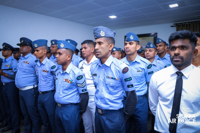 AIR VICE MARSHAL INDIKA WICKRAMASINGHE ASSUMES DUTIES THE VICE CHANCELLOR OF GENERAL SIR JOHN KOTELAWALA DEFENCE UNIVERSITY
