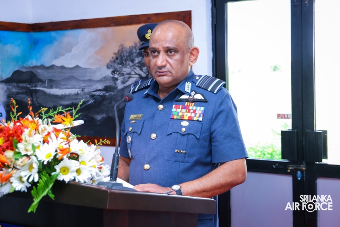 AIR VICE MARSHAL INDIKA WICKRAMASINGHE ASSUMES DUTIES THE VICE CHANCELLOR OF GENERAL SIR JOHN KOTELAWALA DEFENCE UNIVERSITY