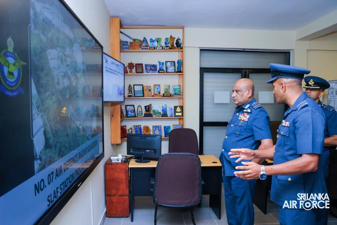 AIR VICE MARSHAL INDIKA WICKRAMASINGHE ASSUMES DUTIES THE VICE CHANCELLOR OF GENERAL SIR JOHN KOTELAWALA DEFENCE UNIVERSITY
