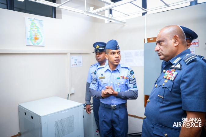 AIR VICE MARSHAL INDIKA WICKRAMASINGHE ASSUMES DUTIES THE VICE CHANCELLOR OF GENERAL SIR JOHN KOTELAWALA DEFENCE UNIVERSITY