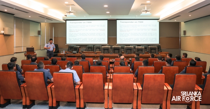LECTURE SERIES ON AIR LAW CONDUCTED FOR AIR FORCE PILOTS