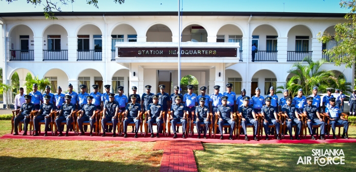 COMMANDER’S INSPECTION AT SLAF STATION PALALY
