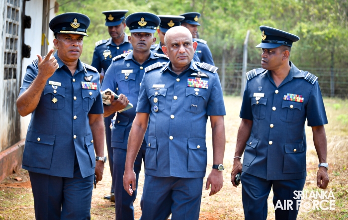 COMMANDER’S INSPECTION AT SLAF STATION PALALY