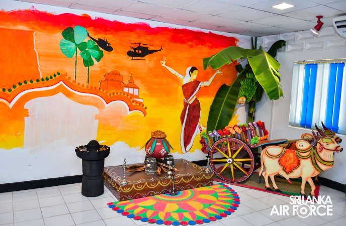 COMMANDER’S INSPECTION AT SLAF STATION PALALY