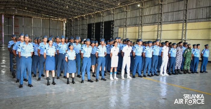 COMMANDER’S INSPECTION AT SLAF STATION PALALY