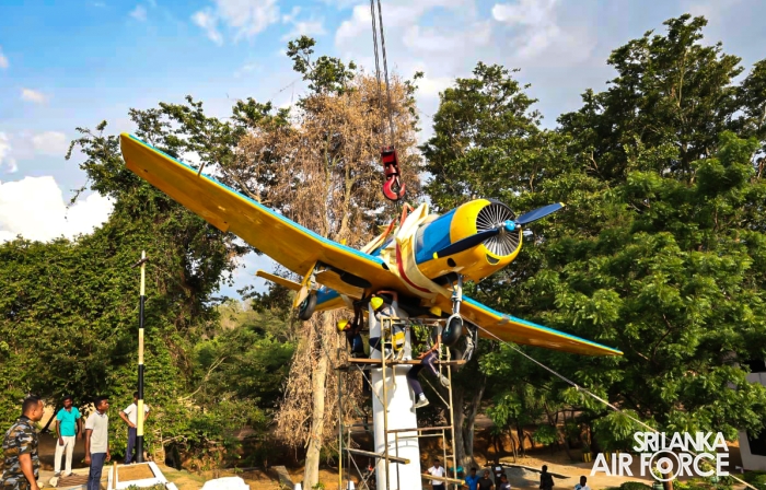 SLAF PRESERVES AVIATION LEGACY WITH PT-6 MONUMENT AT RANTAMBE