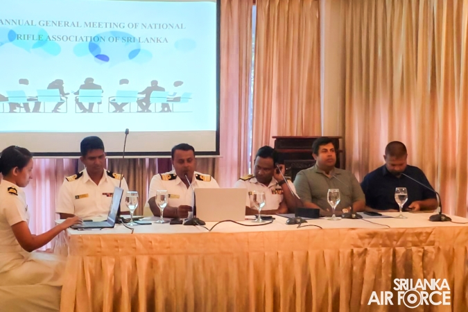SLAF BEGINS
TWO-YEAR STEWARDSHIP OF NATIONAL RIFLE ASSOCIATION