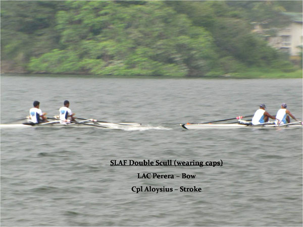 Air Force Rowing team emerge Runners up at the 03rd Carlton Sprints 2010