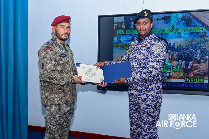 REGIMENT SPECIAL FORCES SUCCESSFULLY CONDUCTED NO. 10 SEARCH AND RESCUE COURSE FOR FOREIGN AND RSF PERSONNEL