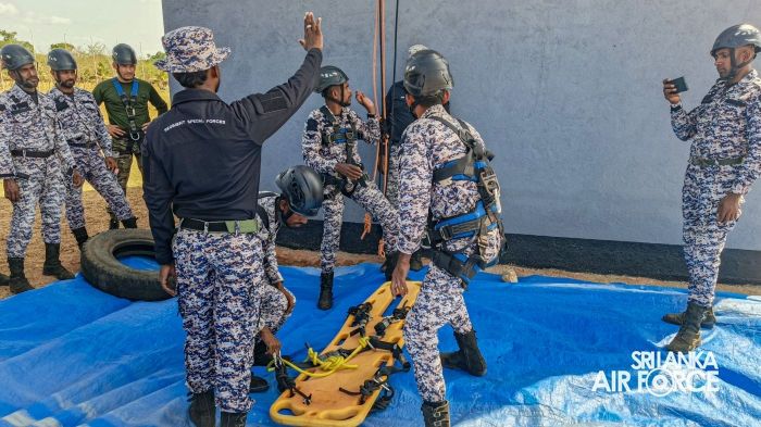 REGIMENT SPECIAL FORCES SUCCESSFULLY CONDUCTED NO. 10 SEARCH AND RESCUE COURSE FOR FOREIGN AND RSF PERSONNEL