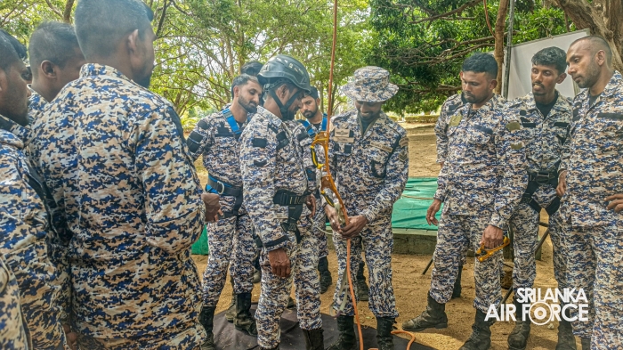 REGIMENT SPECIAL FORCES SUCCESSFULLY CONDUCTED NO. 10 SEARCH AND RESCUE COURSE FOR FOREIGN AND RSF PERSONNEL