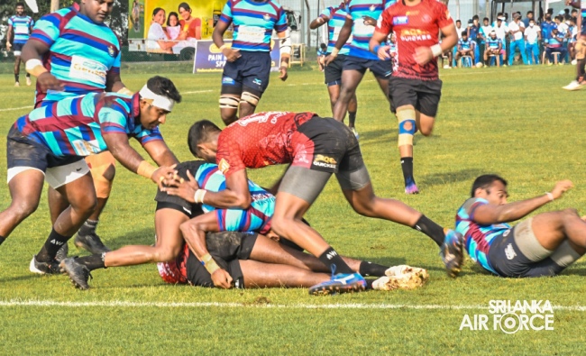 SLAF STUNS CH&FC IN THE OPENING MATCH OF NIPPON PAINTS SRI LANKA RUGBY ...