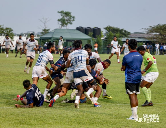 AIR FORCE SC TRIUMPHS AGAINST NAVY SC IN INTER-CLUB RUGBY LEAGUE MATCH