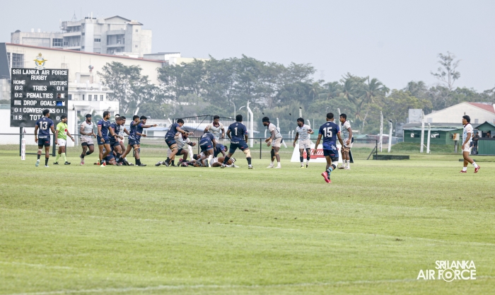 AIR FORCE SC TRIUMPHS AGAINST NAVY SC IN INTER-CLUB RUGBY LEAGUE MATCH