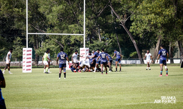 AIR FORCE SC TRIUMPHS AGAINST NAVY SC IN INTER-CLUB RUGBY LEAGUE MATCH