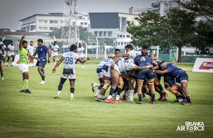 AIR FORCE SC TRIUMPHS AGAINST NAVY SC IN INTER-CLUB RUGBY LEAGUE MATCH