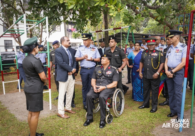 RENOVATED CHILDREN’S PARK AND SENSORY GARDEN AT SERRIC DECLARED OPEN BY DEPUTY MINISTER OF DEFENCE